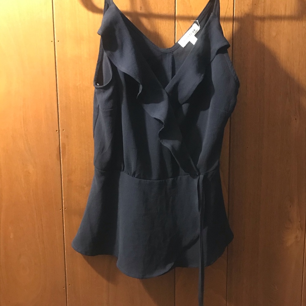 Dressy spaghetti strap tank